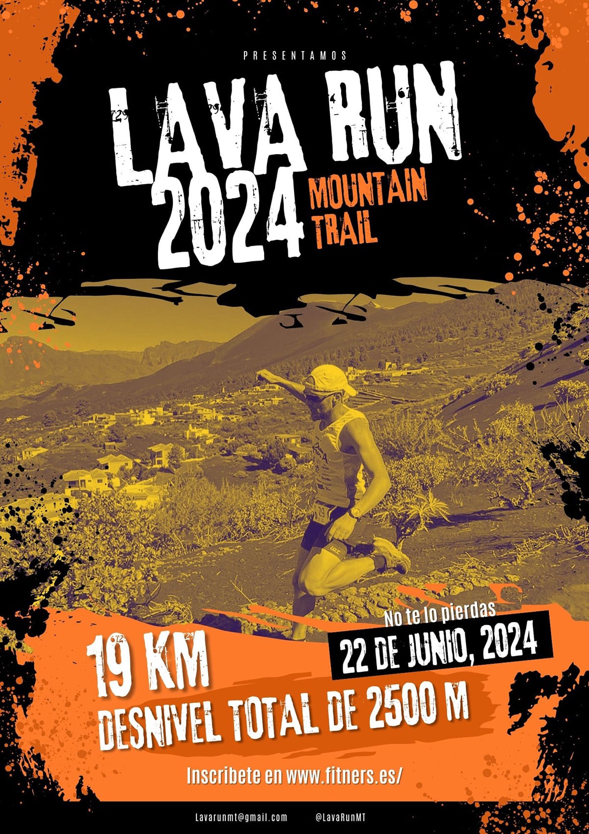 Lava Run, una carrera de montaña diferente